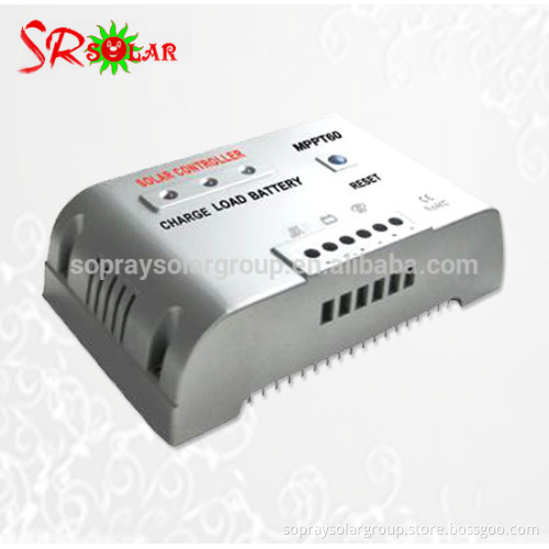 48V PWM solar controller with large screen LCD and 4-button film swich
